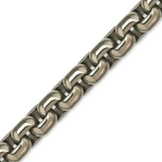 Bulk / Spooled Inka Box Chain in Titanium (7.20 mm)