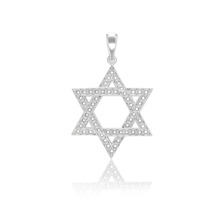 14K Gold Star of David Mounting (30 x 20 mm - 37 x 25 mm)