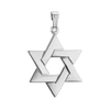 Sterling Silver Star of David Pendant (30 x 22 mm)