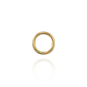 18K Gold Jump Rings