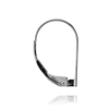 Leverback with Plain Straight Wire and No Ring (17 x 11 mm)
