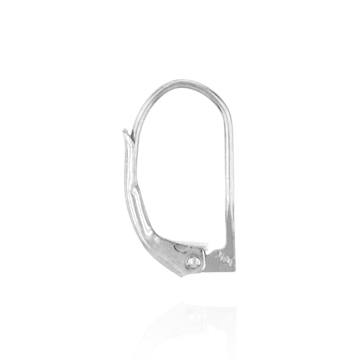 Plain Leverback with No Ring (19 x 11 mm)