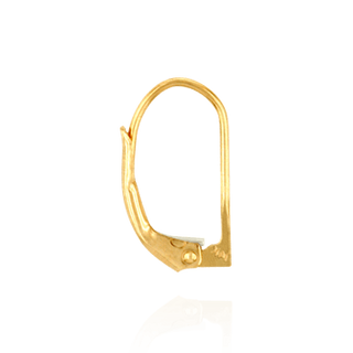 Plain Leverback with No Ring (19 x 11 mm)