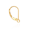 Leverback with Plain Straight Wire and Ring (16 x 10 mm)