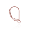 Leverback with Plain Straight Wire and Ring (16 x 10 mm)