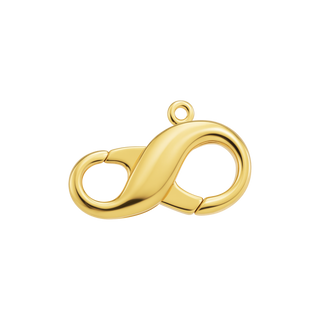 Fancy Double Open Lobster Clasp (15.5 x 10 mm)