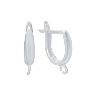 Leverback with Ring (14.8 x 10.6 mm)