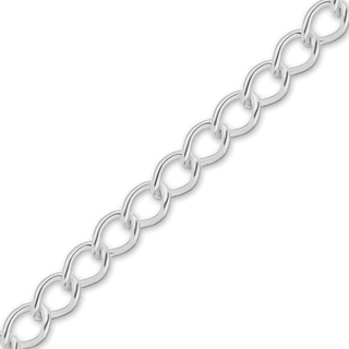 Bulk / Spooled Light Curb Chain in Sterling Silver (1.80 mm - 3.90 mm)