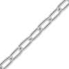 Bulk / Spooled Light Elongated Cable Chain in Sterling Silver (1.40 mm - 6.20 mm)