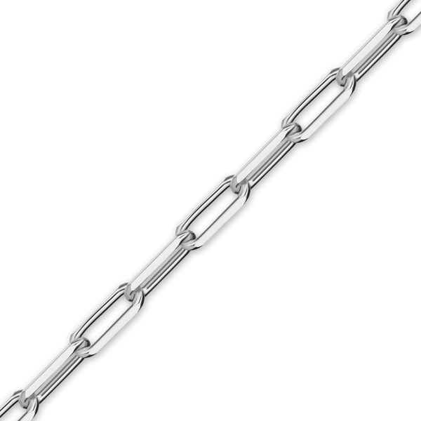 Bulk / Spooled Light Elongated Diamond Cut Cable Chain in Sterling Silver (1.50 mm - 2.70 mm)