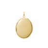 Plain Oval Locket in 14K Gold Filled with Optional Engraving (23 x 14 mm - 45 x 30 mm)