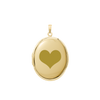 Plain Oval Locket in 14K Gold Filled with Optional Engraving (23 x 14 mm - 45 x 30 mm)