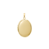 Plain Oval Locket in 14K Gold Filled with Optional Engraving (23 x 14 mm - 45 x 30 mm)