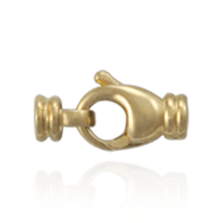 Lobster Pearl Clasps (12 x 5.7 mm)