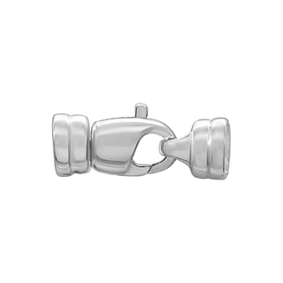 Classic Lobster Locks with End Caps (7.8 x 22.5 mm)