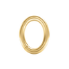 Oval Open Out Chain Connectors / Charm Hangers / Carabiners (17 x 14 mm - 40 x 30 mm)