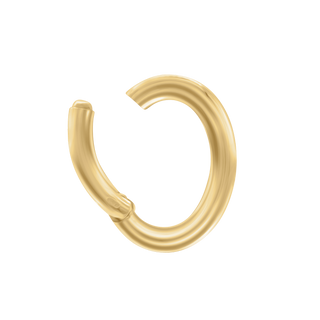 Oval Open Out Chain Connectors / Charm Hangers / Carabiners (17 x 14 mm - 40 x 30 mm)