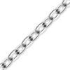 Bulk / Spooled Light Flat Cable Chain in Sterling Silver (1.20 mm - 2.30 mm)