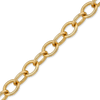 Bulk / Spooled Light Round Cable Chain in 14K & 18K Yellow Gold (1.00 mm - 6.80 mm)