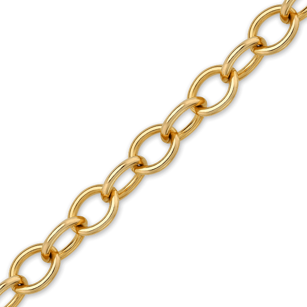 Bulk / Spooled Light Round Cable Chain in 14K & 18K Yellow Gold (1.00 mm - 6.80 mm)