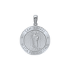 Sterling Silver Round San Rafael Medallion (3/4 inch)