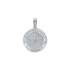 Sterling Silver Round Espíritu Santo Medallion (5/8 inch - 1 inch)