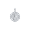 Sterling Silver Round San Pablo Medallion (5/8 inch - 1 inch)