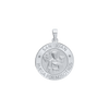 Sterling Silver Round San Juan Medallion (5/8 inch - 1 inch)