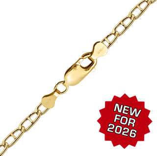 Finished Mariner Bracelet in 14K Gold-Filled (2.00 mm - 2.50 mm)