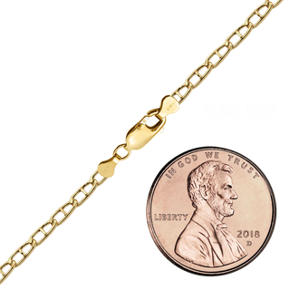 Finished Mariner Anklet in 14K Gold-Filled (2.00 mm - 2.50 mm)