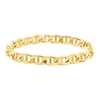 Mariner Chain Ring in 14K Yellow Gold (Sizes 4-12) (2.2 mm - 3.7 mm)