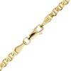 Finished Mariner Curb Necklace in 18K Yellow Gold (2.60 mm - 3.70 mm)