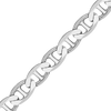 Bulk / Spooled Mariner Curb Chain in Sterling Silver (2.30 mm - 7.80 mm)