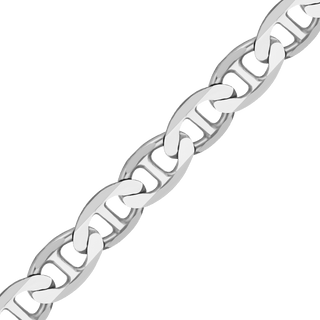 Bulk / Spooled Mariner Curb Chain in Sterling Silver (2.30 mm - 7.80 mm)