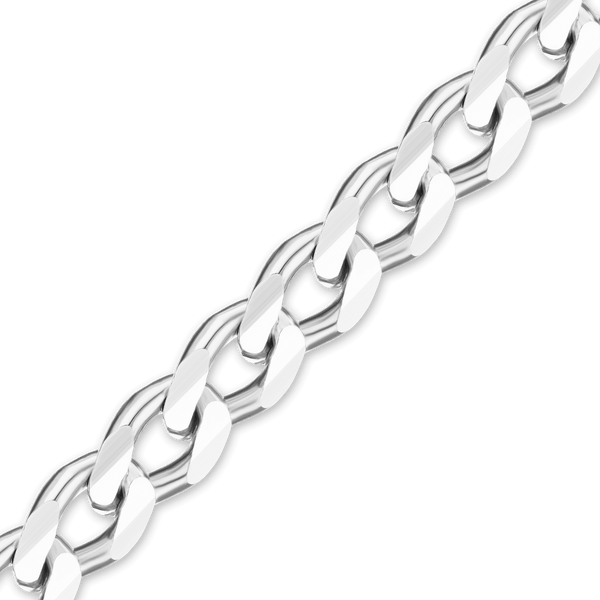 Bulk / Spooled Classic Curb Chain in Sterling Silver (0.90 mm - 10.30 mm)