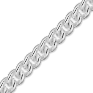 Bulk / Spooled Medium Round Curb Chain in Sterling Silver (1.20 mm - 6.40 mm)
