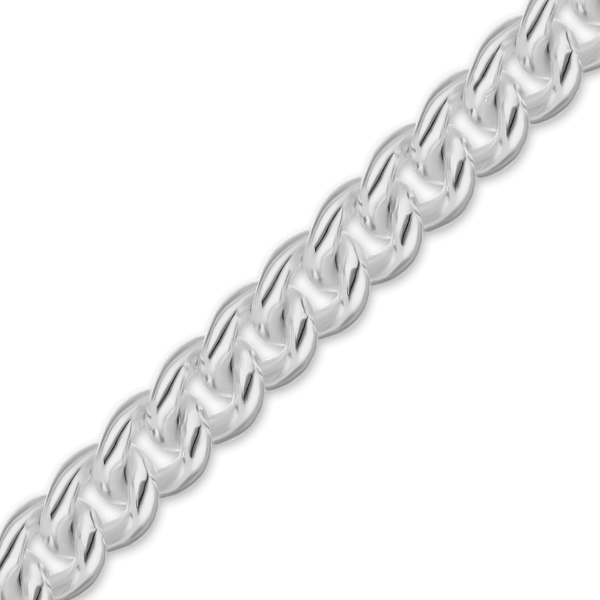 Bulk / Spooled Medium Round Curb Chain in Sterling Silver (1.20 mm - 6.40 mm)
