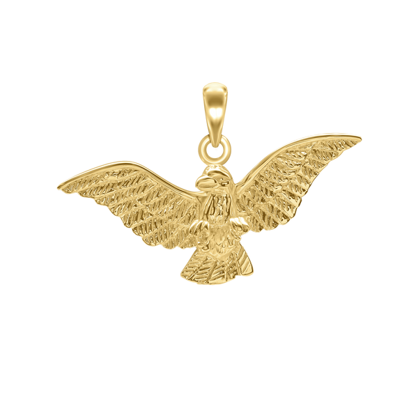 Eagle Charm in Sterling Silver (27 x 40 mm)