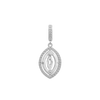 Marquise Cluster Pendant in Sterling Silver (6.00 x 3.00 mm - 12.00 x 6.00 mm)
