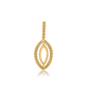 Marquise Cluster Pendant in 14K Gold (8.00 x 4.00 mm - 12.00 x 6.00 mm)