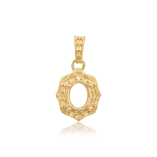 Oval Cluster Pendant in 14K Gold (6.00 x 4.00 mm - 11.00 x 9.00 mm)