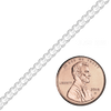 Bulk / Spooled Classic Curb Chain in Sterling Silver (1.00 mm - 11.00 mm)