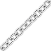 Bulk / Spooled Medium Round Cable Chain in 14K White Gold (1.05 mm - 3.25 mm)