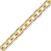 Bulk / Spooled Medium Round Cable Chain in 14K & 18K Yellow Gold (1.05 mm - 4.05 mm)