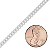 Bulk / Spooled Medium Round Curb Chain in Sterling Silver (1.20 mm - 6.40 mm)