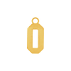 Basic Number Pendants (15 mm)
