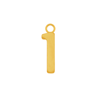 Basic Number Pendants (15 mm)