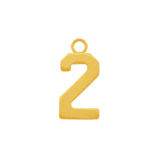 Basic Number Pendants (15 mm)