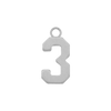 Basic Number Pendants (15 mm)