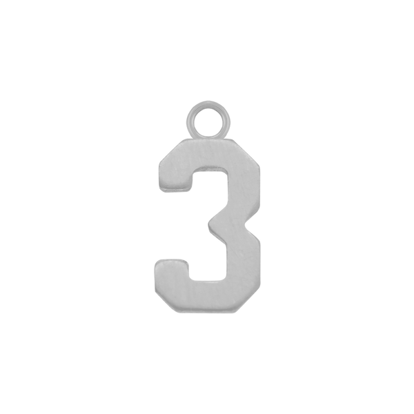 Basic Number Pendants (15 mm)